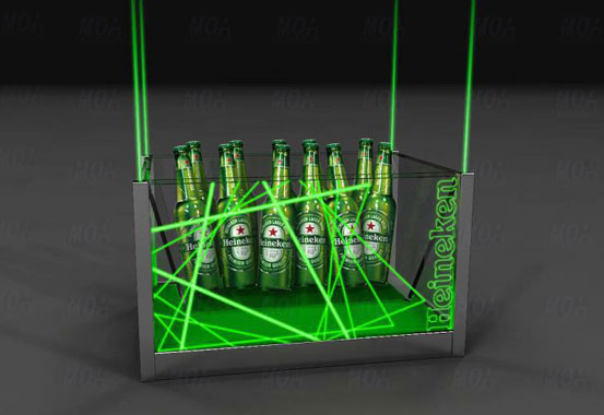 喜力發(fā)光冰桶