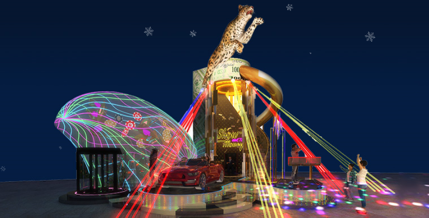 美陳道具廠家，圣誕美陳