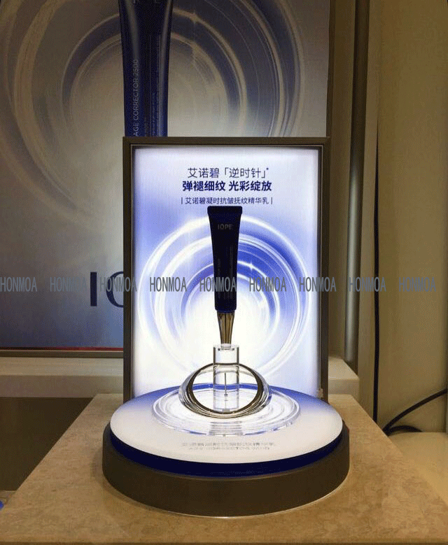 發(fā)光化妝品展示臺